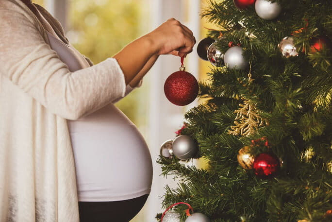 Cuidados a ter na gravidez durante a época de Natal